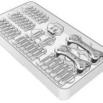 Full Kit Cervical Implant Cervical C2-C6 Adult