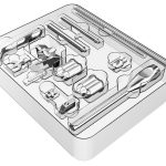 Kit instrument for cervical implants - Adult C2-C6