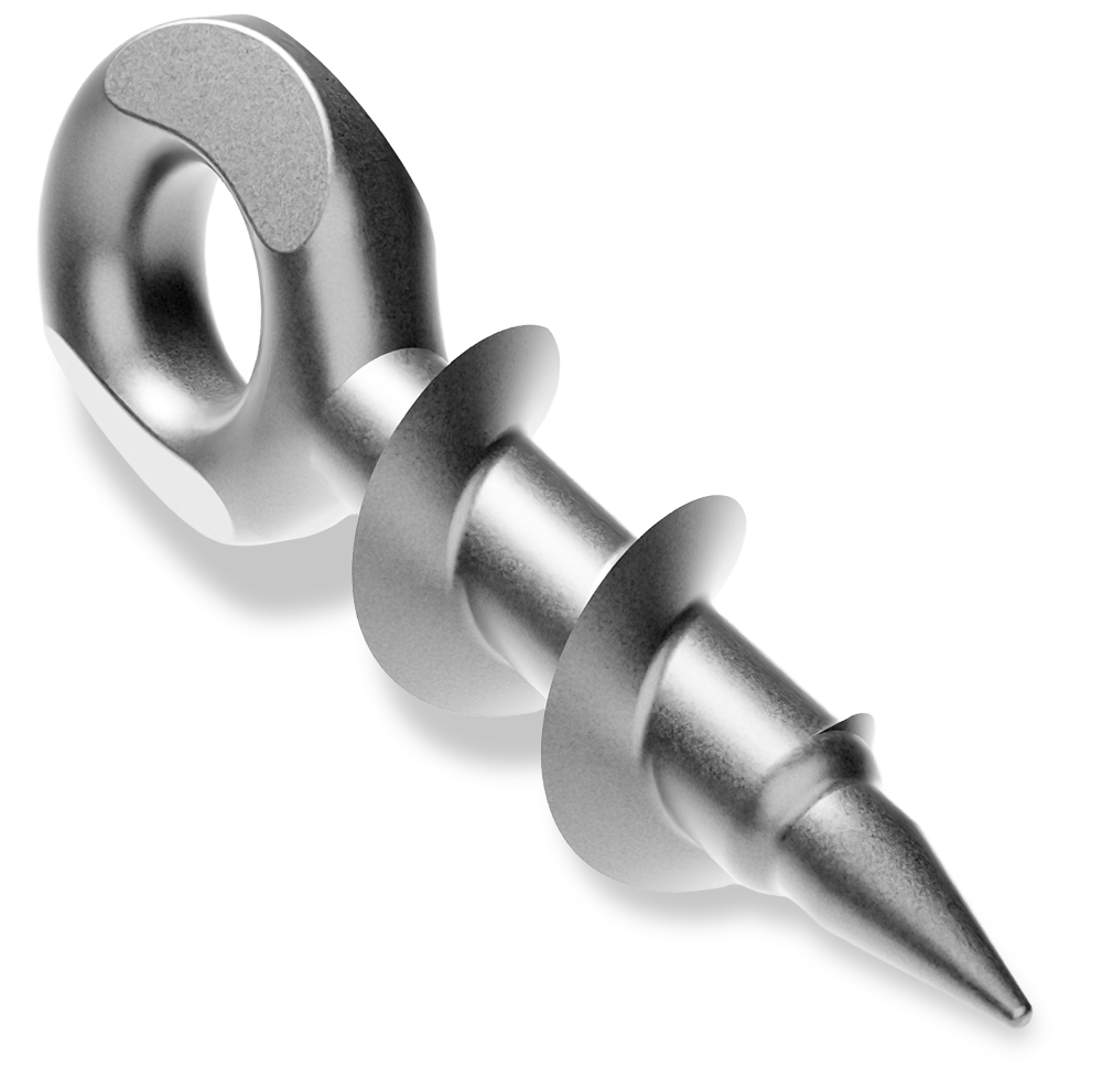 Ring Screw for laryngoplasty in horses